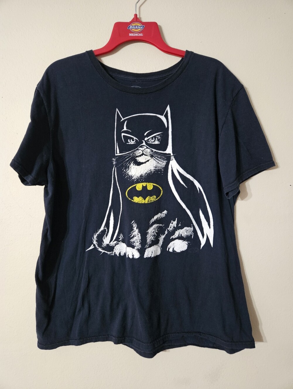 Batman Cat Tshirt Large
